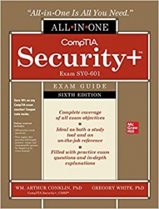 جلد سخت سیاه و سفید_کتاب CompTIA Security+ All-in-One Exam Guide, Sixth Edition (Exam SY0-601)) 6th Edition
