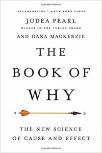 جلد معمولی سیاه و سفید_کتاب The Book of Why: The New Science of Cause and Effect
