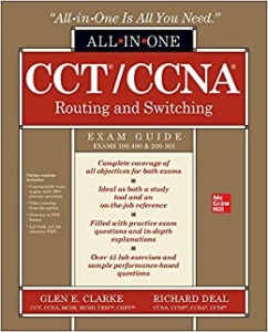 جلد معمولی رنگی_کتاب CCT/CCNA Routing and Switching All-in-One Exam Guide (Exams 100-490 & 200-301)