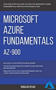 جلد سخت سیاه و سفید_کتاب Azure: Microsoft Azure Fundamentals (AZ-900) Practice Tests