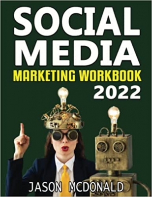جلد معمولی سیاه و سفید_کتاب Social Media Marketing Workbook: How to Use Social Media for Business (2022 Online Marketing)
