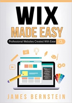جلد معمولی سیاه و سفید_کتاب Wix Made Easy: Professional Websites Created in Minutes (Computers Made Easy)
