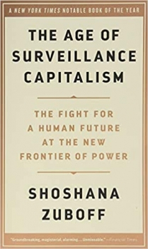 جلد معمولی سیاه و سفید_کتاب The Age of Surveillance Capitalism: The Fight for a Human Future at the New Frontier of Power