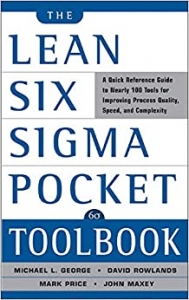 جلد سخت رنگی_کتاب The Lean Six Sigma Pocket Toolbook: A Quick Reference Guide to 100 Tools for Improving Quality and Speed