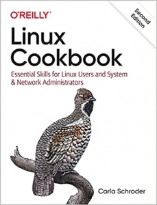 جلد سخت سیاه و سفید_کتاب Linux Cookbook: Essential Skills for Linux Users and System & Network Administrators 2nd Edition