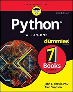 کتاب Python All-in-One For Dummies (For Dummies (Computer/Tech))