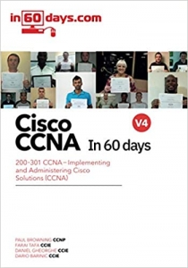 جلد معمولی سیاه و سفید_کتاب Cisco CCNA in 60 Days