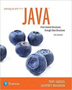 کتاب Starting Out with Java: From Control Structures through Data Structures (What's New in Computer Science)