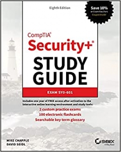 جلد معمولی رنگی_کتاب CompTIA Security+ Study Guide: Exam SY0-601