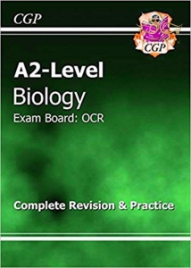 جلد سخت سیاه و سفید_کتاب A2-Level Biology OCR Complete Revision & Practice