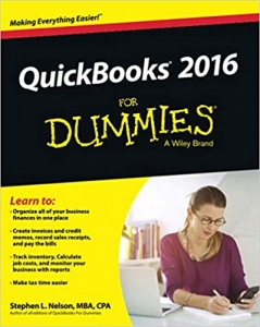 جلد سخت رنگی_کتاب QuickBooks 2016 For Dummies (Quickbooks for Dummies)