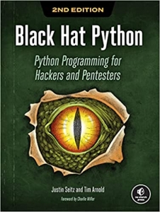 جلد سخت سیاه و سفید_کتاب Black Hat Python, 2nd Edition: Python Programming for Hackers and Pentesters