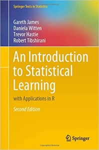 جلد سخت سیاه و سفید_کتاب An Introduction to Statistical Learning: with Applications in R (Springer Texts in Statistics)