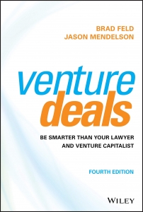 جلد معمولی سیاه و سفید_کتاب Venture Deals: Be Smarter Than Your Lawyer and Venture Capitalist 
