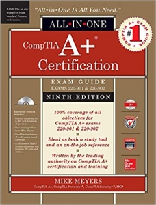 جلد سخت سیاه و سفید_کتاب CompTIA A+ Certification All-in-One Exam Guide, Ninth Edition (Exams 220-901 & 220-902) 9th Edition