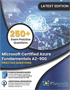 کتاب Microsoft Certified Azure Fundamentals AZ-900: 250+ Exam Practice Questions with detail explanation and reference link