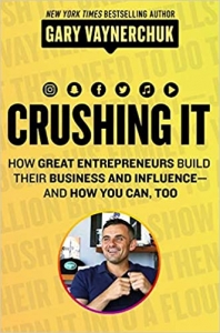 جلد معمولی سیاه و سفید_کتاب Crushing It!: How Great Entrepreneurs Build Their Business and Influence―and How You Can, Too