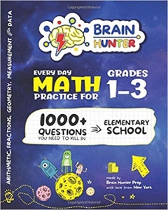 کتاب Every Day Math Practice: 1000+ Questions You Need to Kill in Elementary School | Math Workbook | Elementary School Study Practice Notebook | Grades 1-3