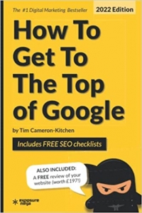 جلد معمولی سیاه و سفید_کتاب How To Get To The Top of Google in 2022: The Plain English Guide to SEO