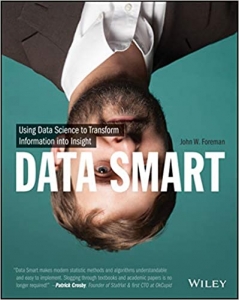 جلد معمولی سیاه و سفید_کتاب Data Smart: Using Data Science to Transform Information into Insight