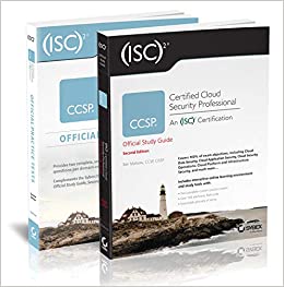 جلد سخت سیاه و سفید_کتاب CCSP (ISC)2 Certified Cloud Security Professional Official Study Guide & Practice Tests Bundle