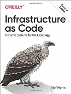 جلد معمولی سیاه و سفید_کتابInfrastructure as Code: Dynamic Systems for the Cloud Age