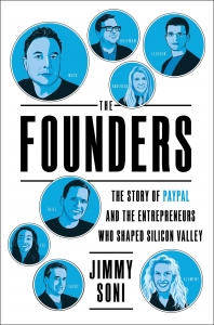 جلد سخت سیاه و سفید_کتاب The Founders: The Story of Paypal and the Entrepreneurs Who Shaped Silicon Valley