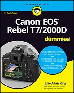 کتاب Canon EOS Rebel T7/2000D For Dummies