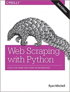 جلد معمولی سیاه و سفید_کتاب Web Scraping with Python: Collecting More Data from the Modern Web
