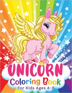 کتاب Unicorn Coloring Book: Cute Unicorns for Coloring for Kids 