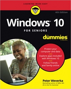 کتاب Windows 10 For Seniors For Dummies (For Dummies (Computer/Tech))