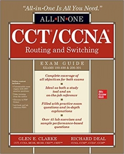 جلد سخت رنگی_کتاب CCT/CCNA Routing and Switching All-in-One Exam Guide (Exams 100-490 & 200-301) 