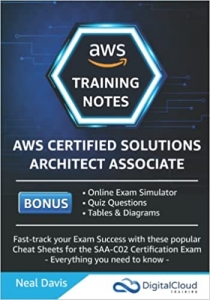 جلد سخت سیاه و سفید_کتاب AWS Certified Solutions Architect Associate Training Notes