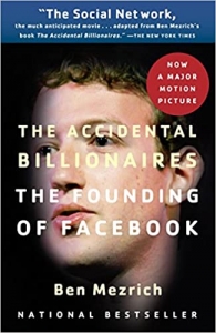 جلد معمولی سیاه و سفید_کتاب The Accidental Billionaires: The Founding of Facebook: A Tale of Sex, Money, Genius and Betrayal