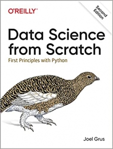 جلد سخت رنگی_کتاب Data Science from Scratch: First Principles with Python 2nd Edition