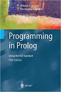 جلد معمولی سیاه و سفید_کتاب Programming in Prolog: Using The Iso Standard