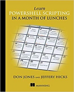 جلد سخت رنگی_کتاب Learn PowerShell Scripting in a Month of Lunches