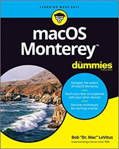 جلد سخت سیاه و سفید_کتاب macOS Monterey For Dummies (For Dummies (Computer/Tech)) 1st Edition