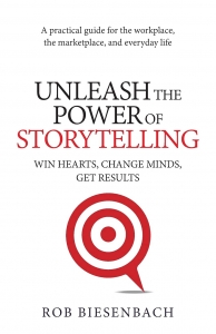 جلد معمولی سیاه و سفید_کتاب Unleash the Power of Storytelling: Win Hearts, Change Minds, Get Results