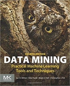 جلد سخت سیاه و سفید_کتاب Data Mining: Practical Machine Learning Tools and Techniques (Morgan Kaufmann Series in Data Management Systems) 4th Edition