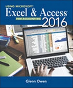 جلد معمولی رنگی_کتاب Using Microsoft Excel and Access 2016 for Accounting