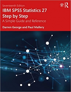 کتاب IBM SPSS Statistics 27 Step by Step: A Simple Guide and Reference 