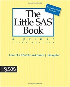 جلد معمولی سیاه و سفید_کتاب The Little SAS Book: A Primer, Fifth Edition