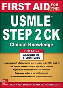 کتاب First Aid for the USMLE Step 2 CK 2018