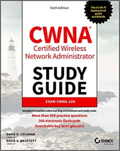 جلد معمولی سیاه و سفید_کتاب CWNA Certified Wireless Network Administrator Study Guide: Exam CWNA-108 
