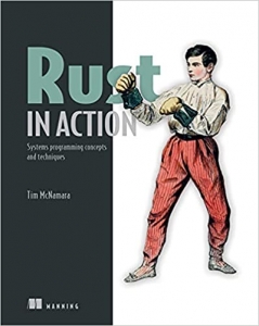 جلد سخت سیاه و سفید_کتاب Rust in Action 1st Edition