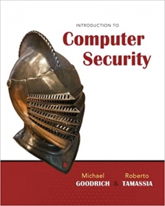جلد معمولی سیاه و سفید_کتاب Introduction to Computer Security
