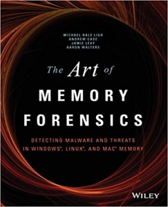 جلد معمولی سیاه و سفید_کتاب The Art of Memory Forensics: Detecting Malware and Threats in Windows, Linux, and Mac Memory