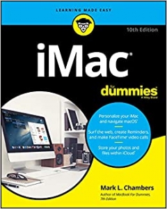 جلد سخت سیاه و سفید_کتاب iMac For Dummies