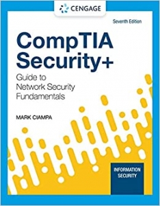 جلد سخت سیاه و سفید_کتاب CompTIA Security+ Guide to Network Security Fundamentals (MindTap Course List)